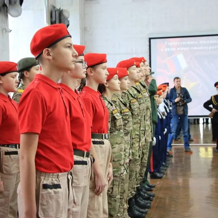 Посвящение в ряды юных шаймуратовцев